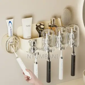 Tooth Paste Dispenser With Cups