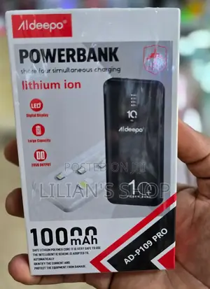 Aldeepo 10000mah Durable Power Bank