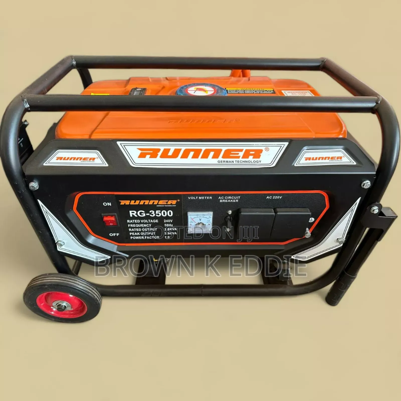 Runners Germany 3.5kva Petrol Generator: