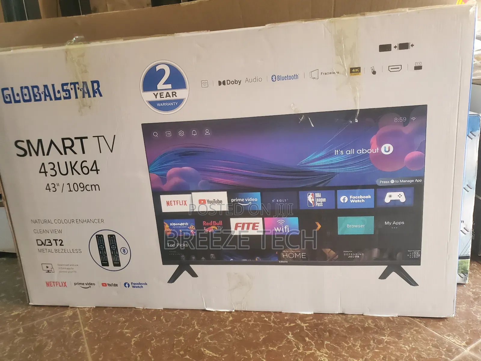 It's Globalstar Tv Smart