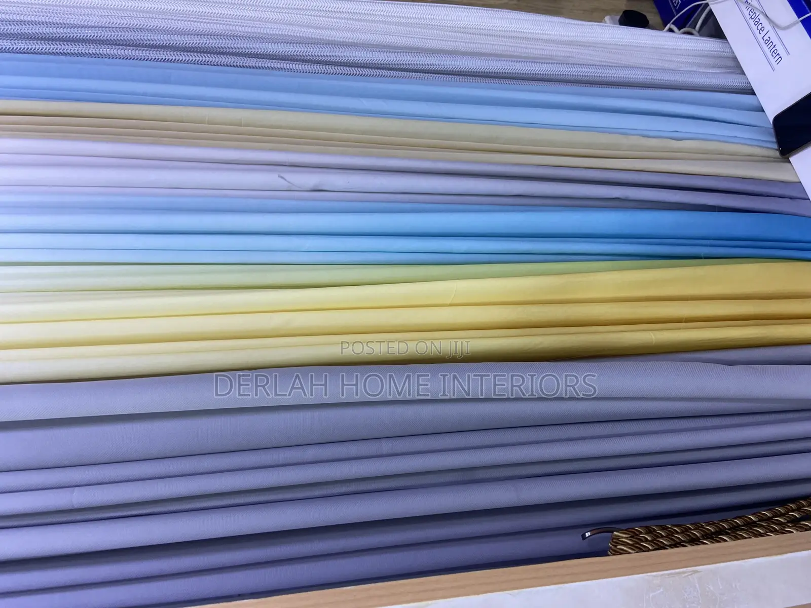 Quality Coloured  Curtain Nets Per Ready Meter
