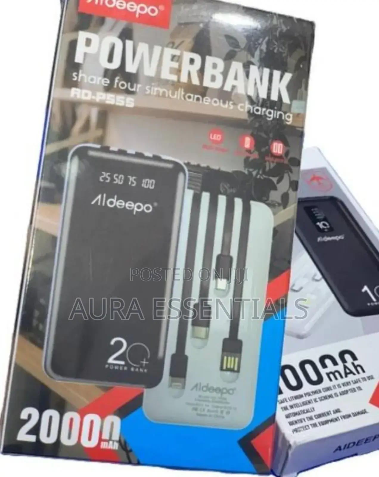 Aldeepo AD-P555 Powerbank 20000mah