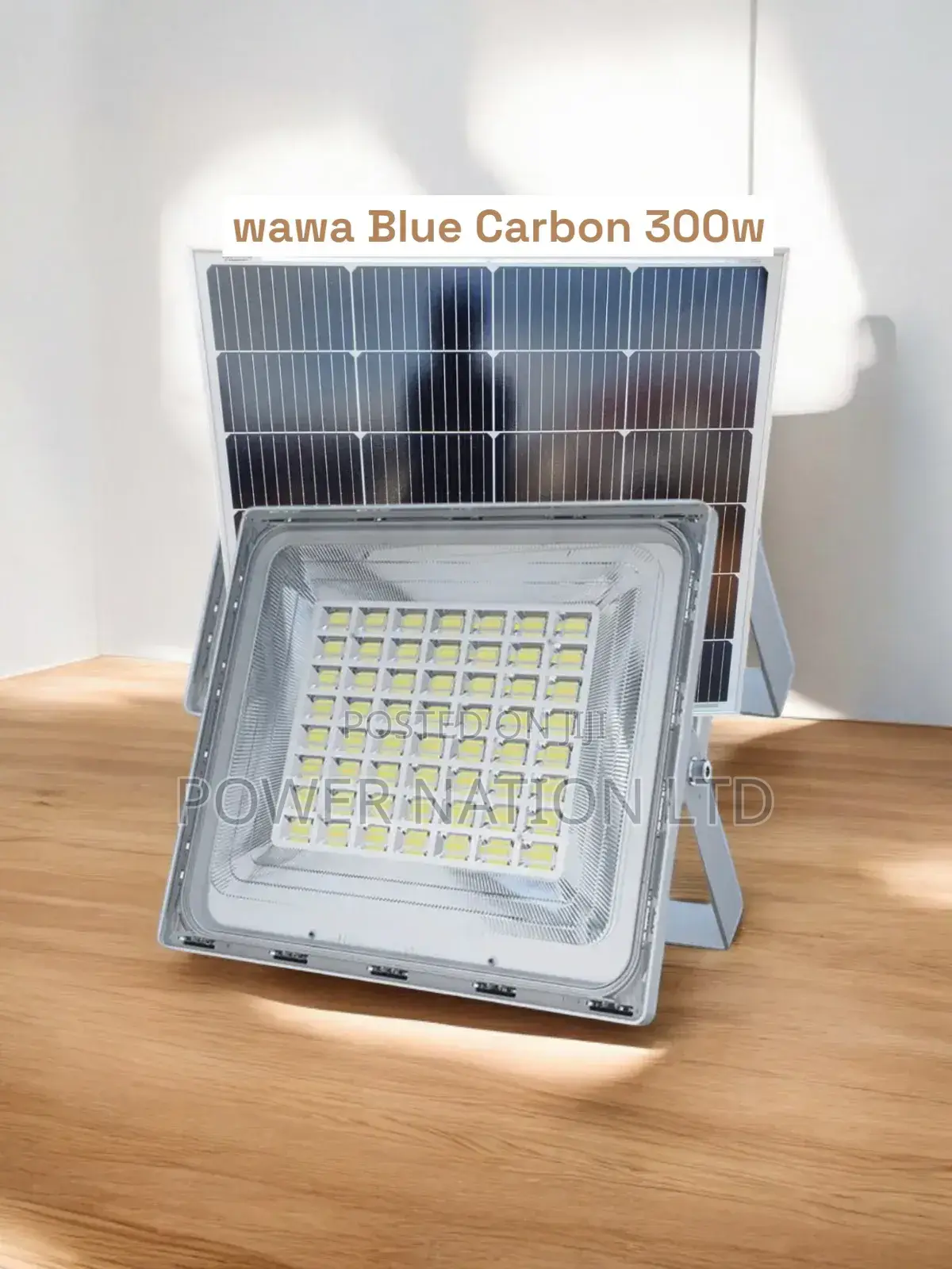 300w Solar Flood Light Wawa Blue Carbon Number One
