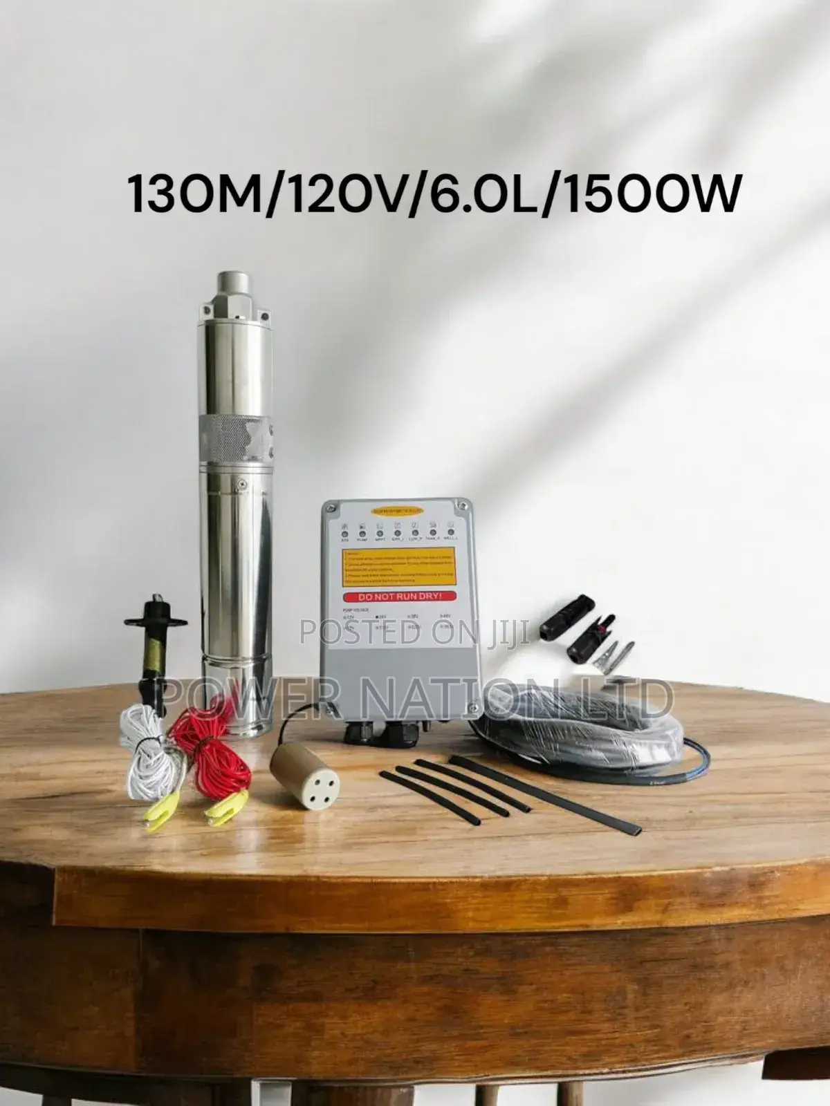 130 Liters Standby Submersible Solar Water Pump
