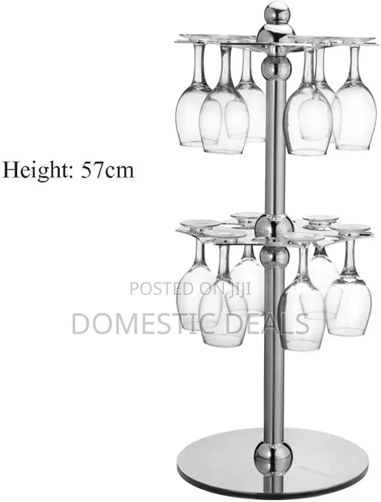 Double Layer Wine Glass Holder