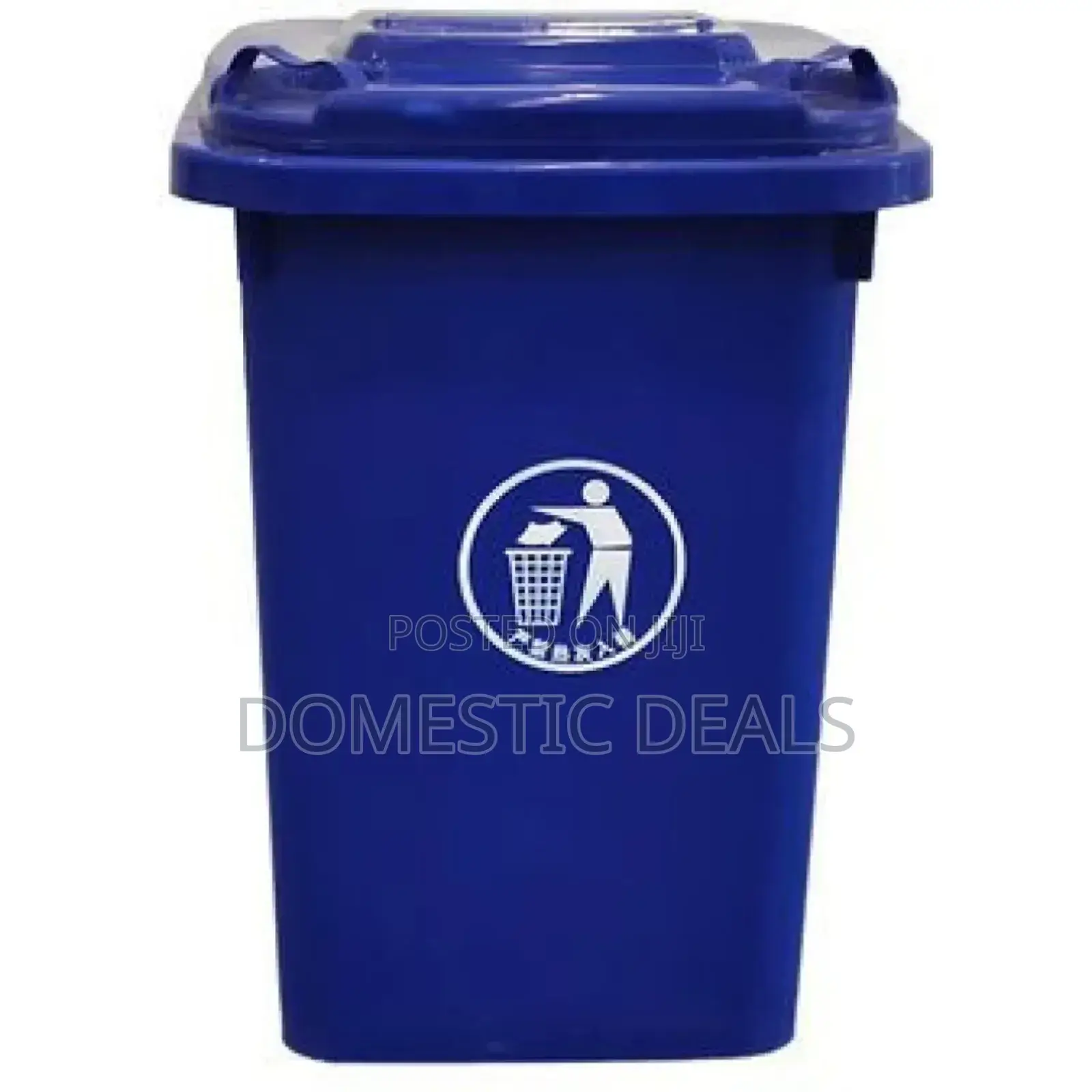 Outdoor 50L Plastic Waste Bin