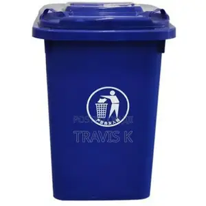 Outdoor 50L Plastic Waste Bin