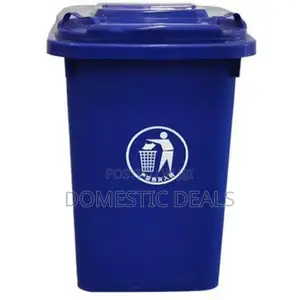 Outdoor 50L Plastic Waste Bin