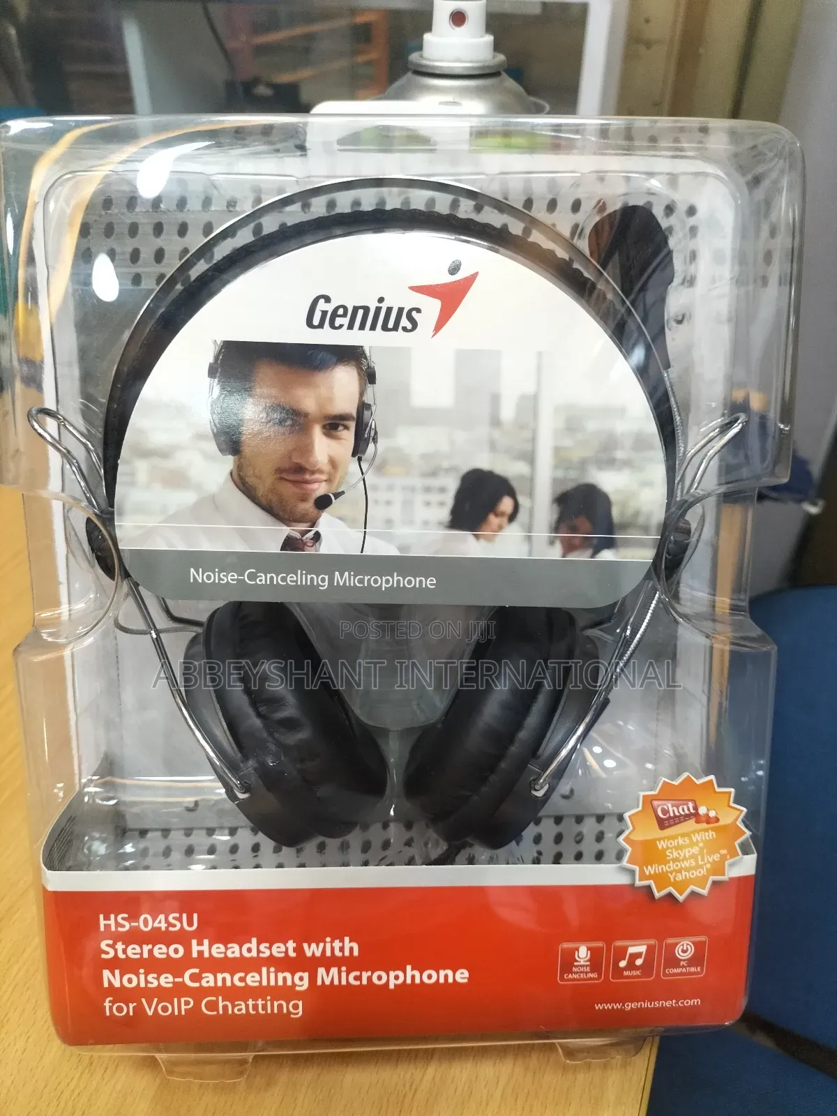 Genius Headset for Zoom, Skype, Live Chat, Meetings,