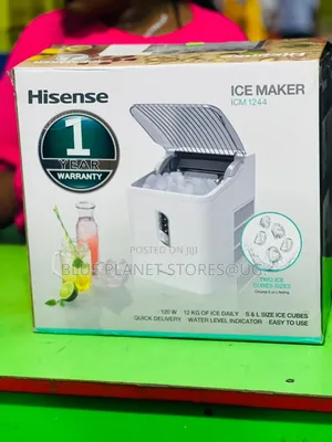 Hisense Ice Cube Makers \\ 12kgs/24hr_120w \\ Icm 1244