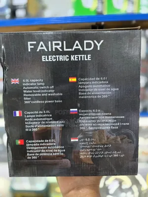 Fair Lady Stainless Steel Electric Kettle
