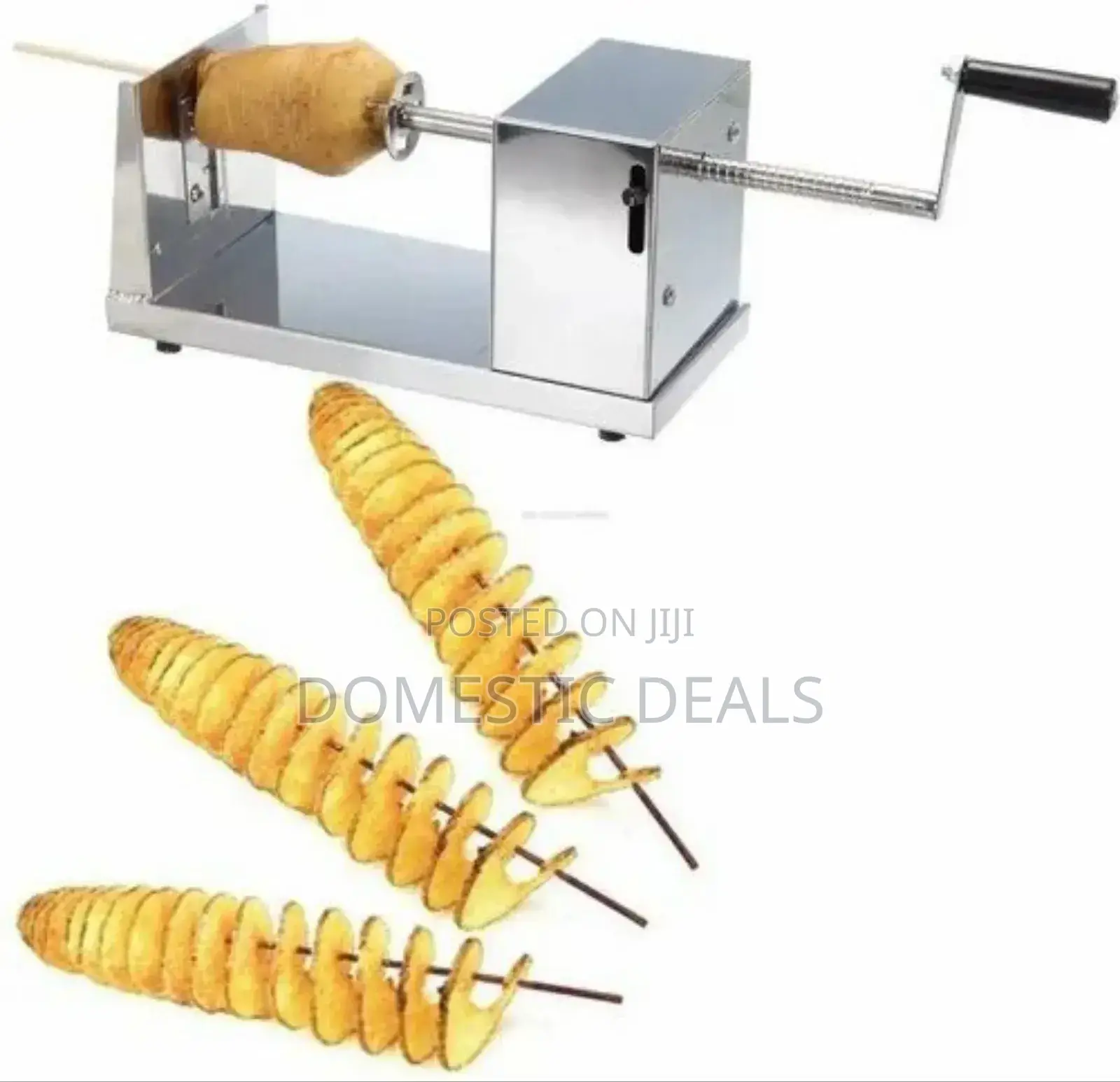 Manual Potato Curly Fry Cutter/ Spiral Potato Slicer