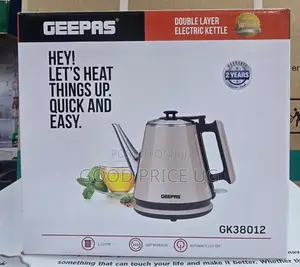Geepas Double Layer Electric Kettle 1.2L