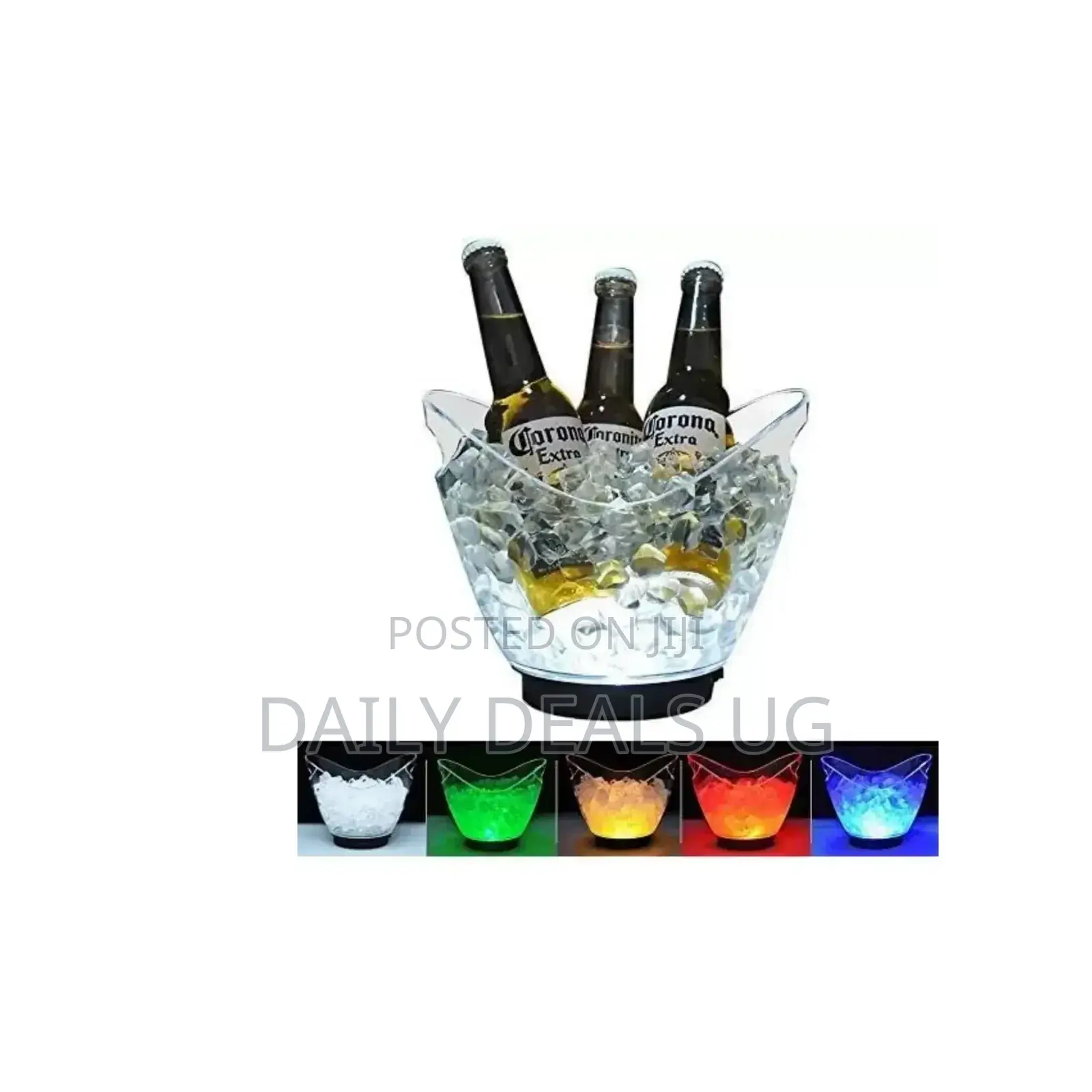 Plastic Led Ice Bucket