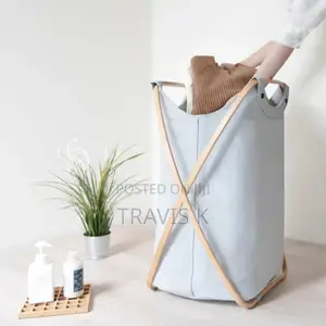 Folding Laundry Clothes Basket