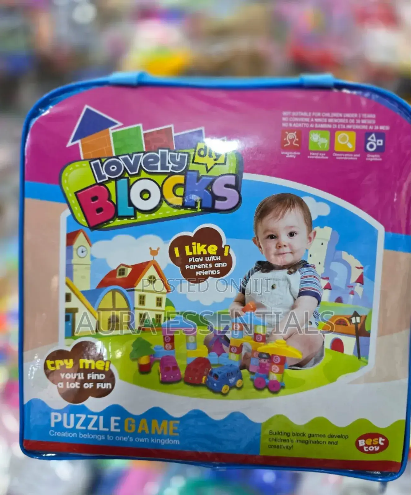 DIY Lovely Blocks Puzzle Game