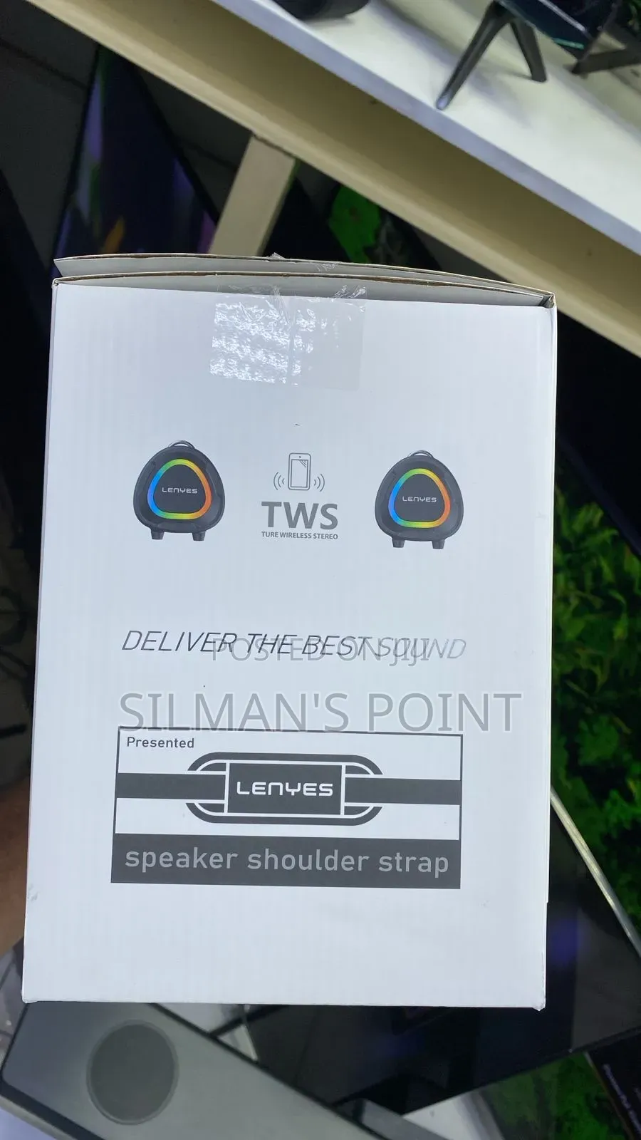Lenyes Wireless Party Speaker With Dual Microphones