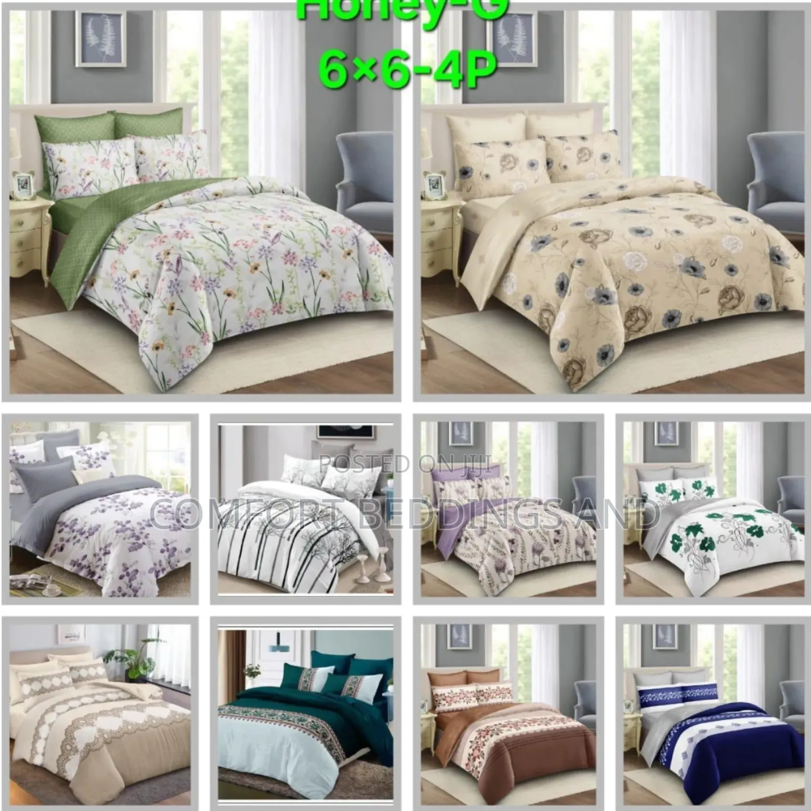 Bedcovers 6*6 4pcs