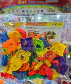 Plastic Numbers /Alphabet Block Toy for Kids
