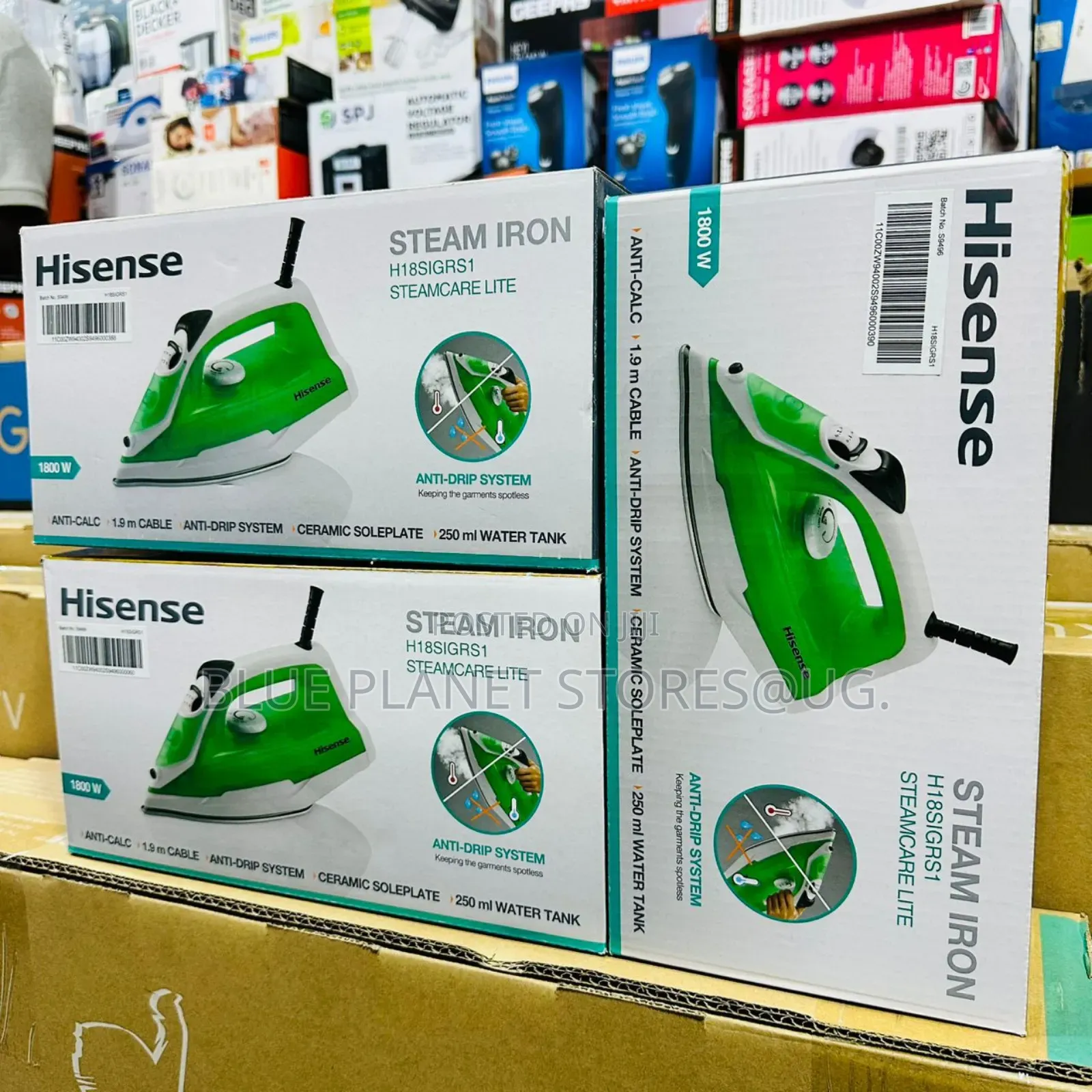 HISENSE "Steamcare Lite" Steam Irons \\ 1800w \\ H18SIGRS1