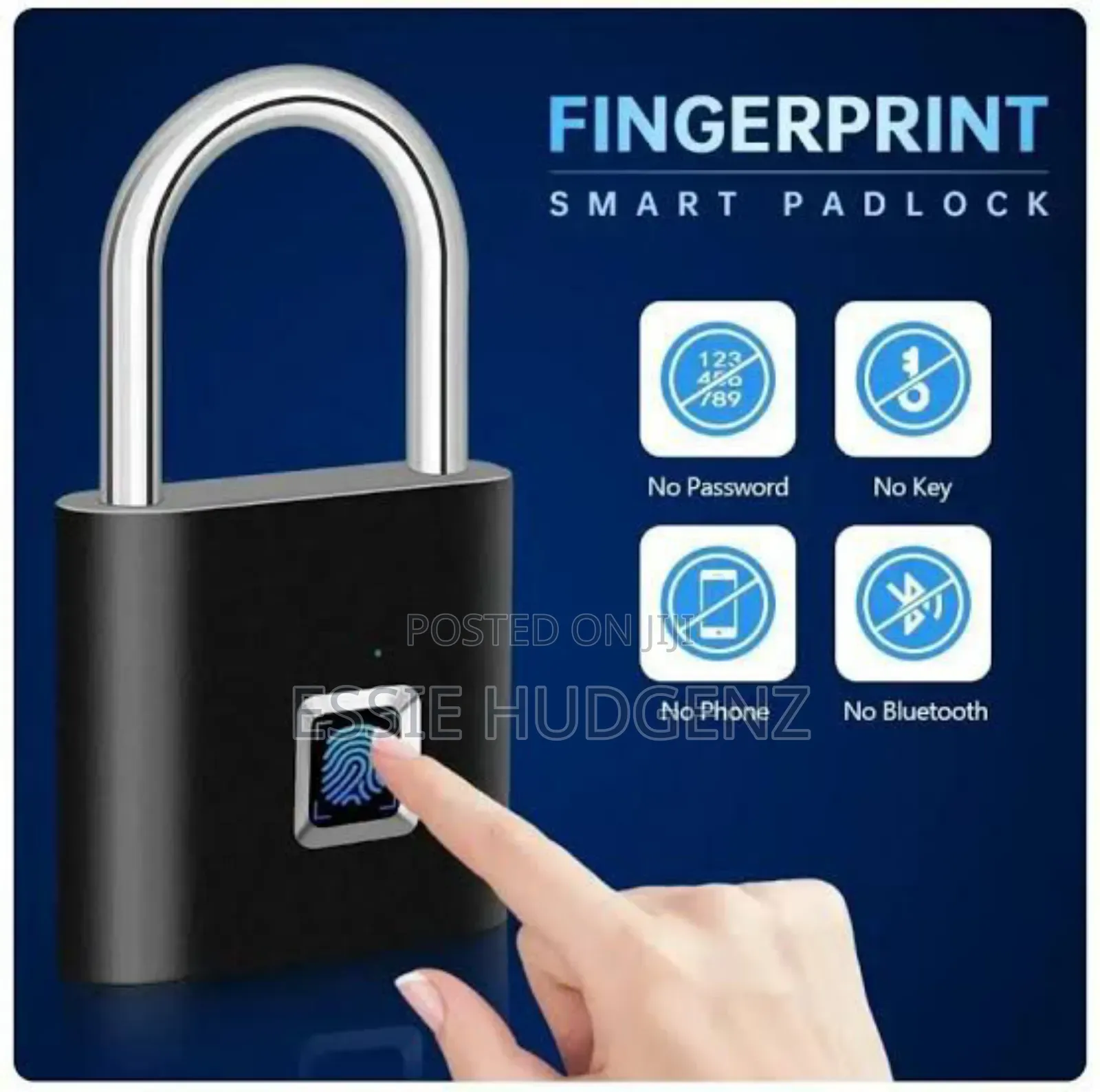 Finger Print Mini Padlock