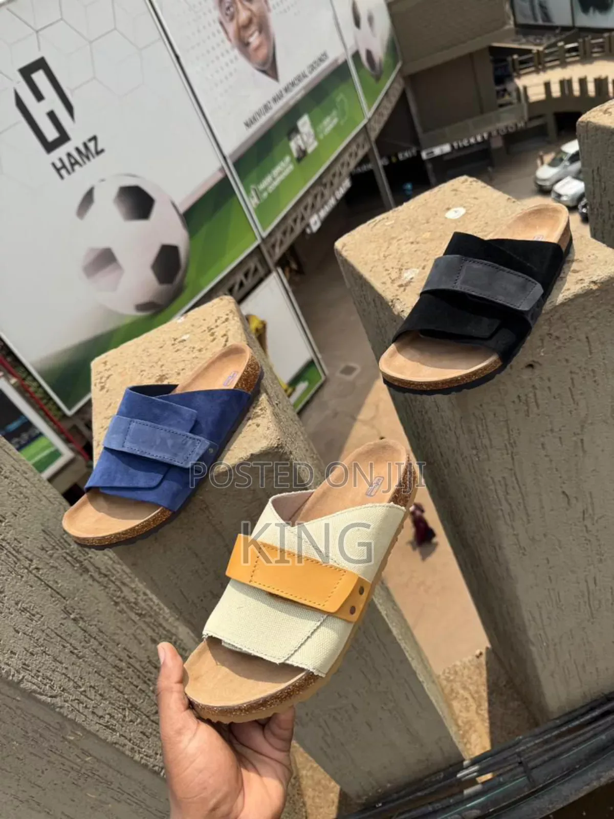 Exact Sandals Birkenstock Kyoto Nubuck Leather