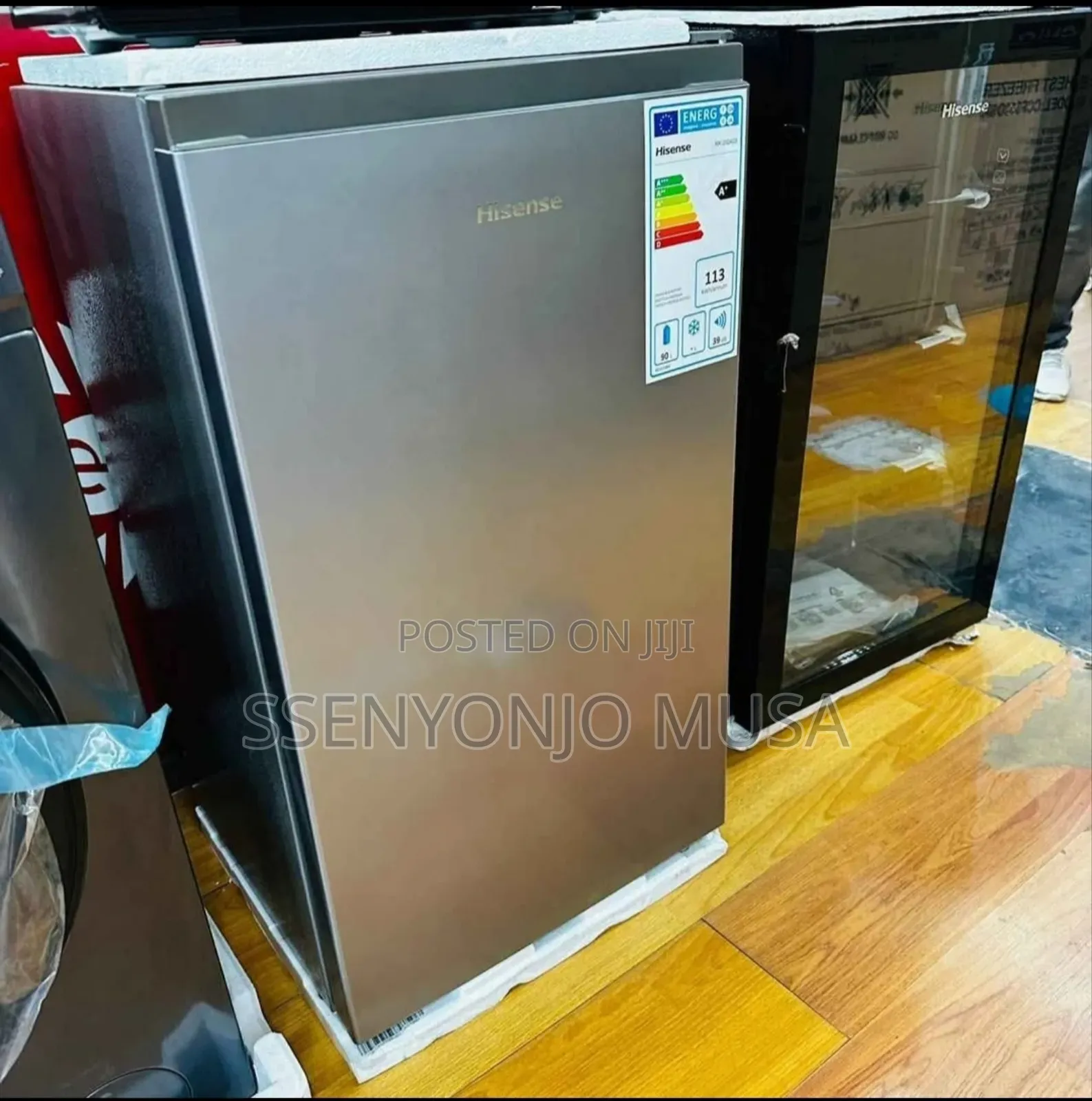 Hisense 120l Single Door Refrigerator | Rr120dags Silver -