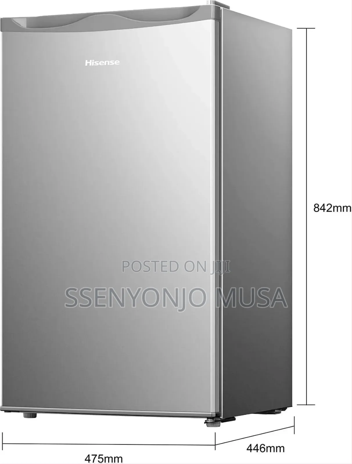 Hisense 120l Single Door Refrigerator | Rr120dags Silver -