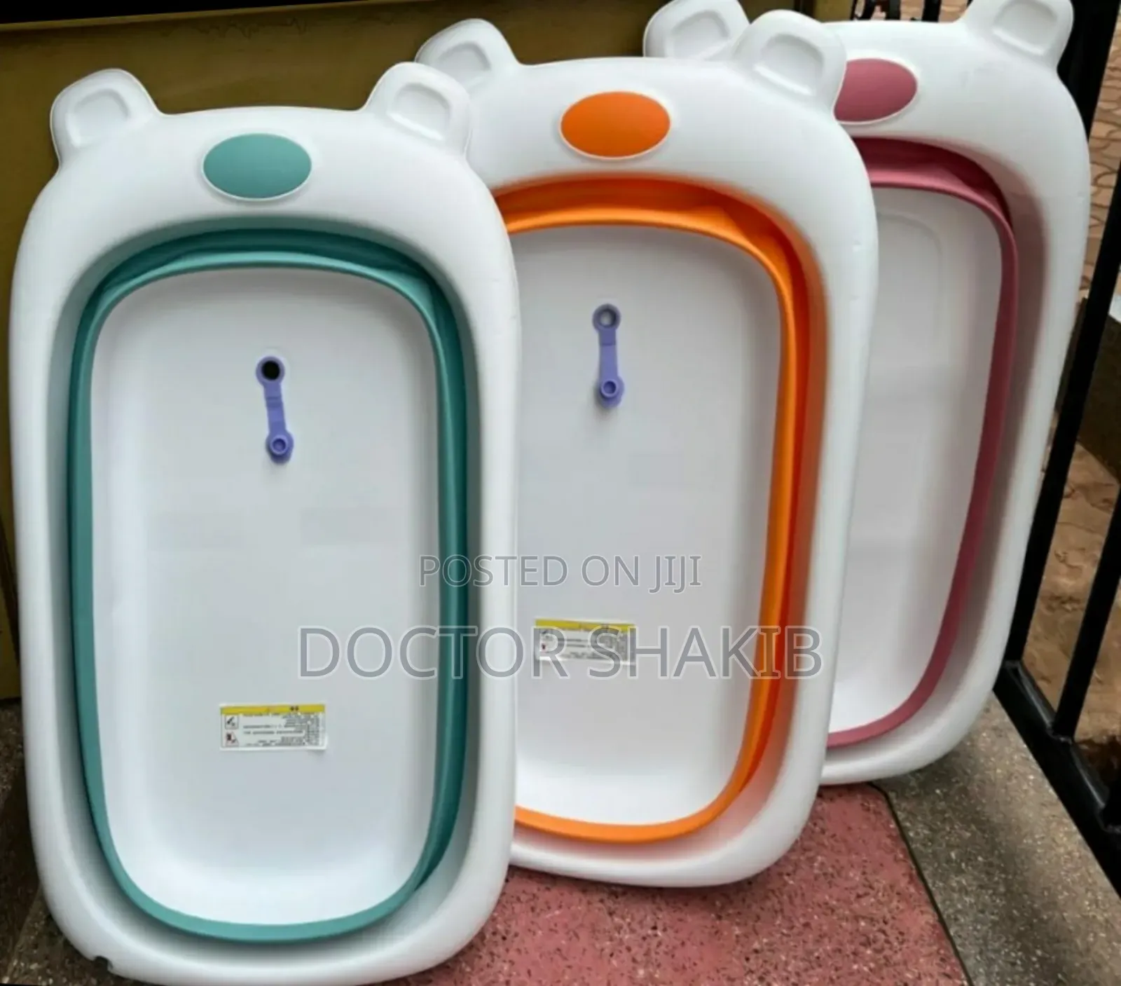Affordable Foldable Baby Bathtub Basin for Kids