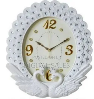 Peacock Silent Stylish Wall Clock