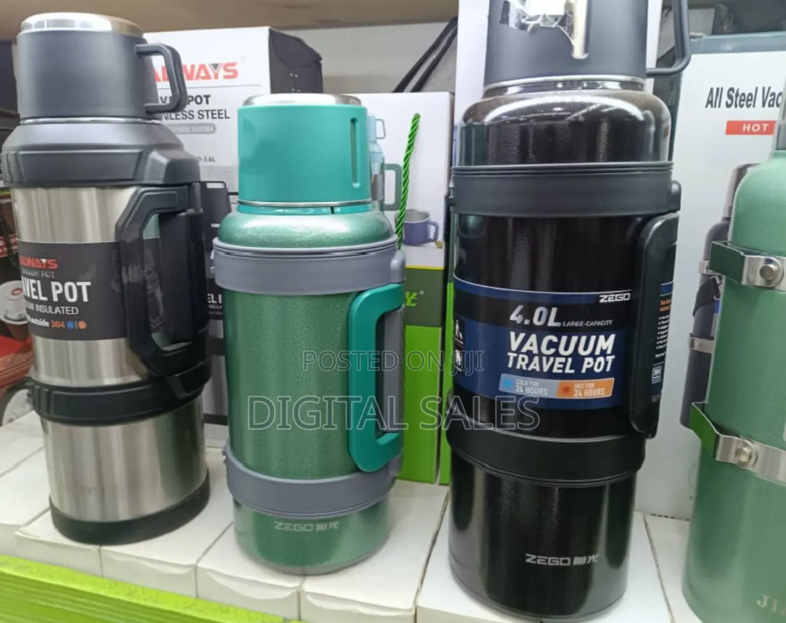 Vacuum Travel Pot