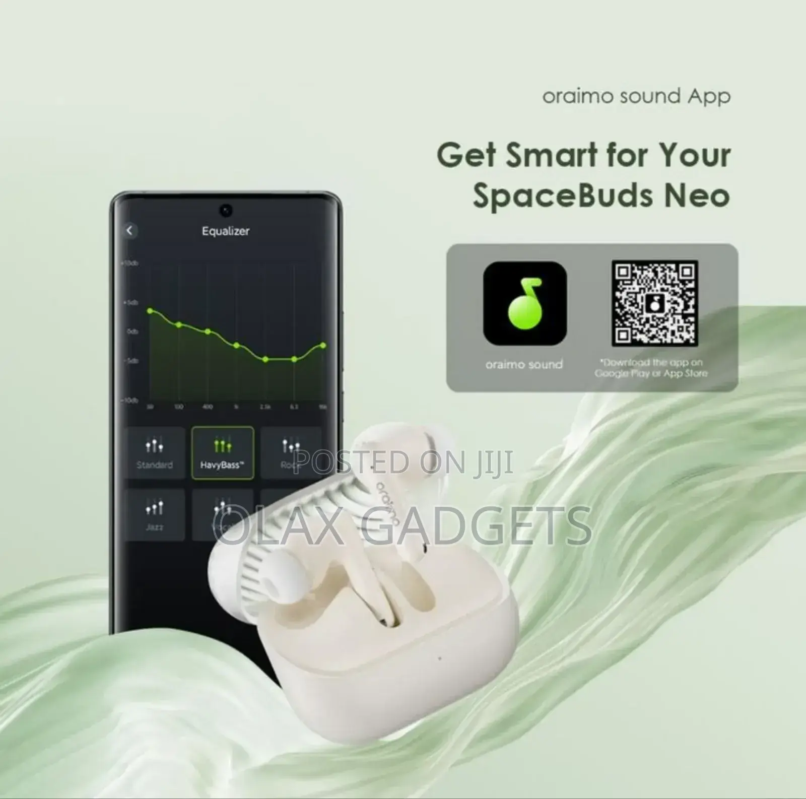 Oraimo Spacebuds Neo 30-Hour Playtime Wireless Earbuds