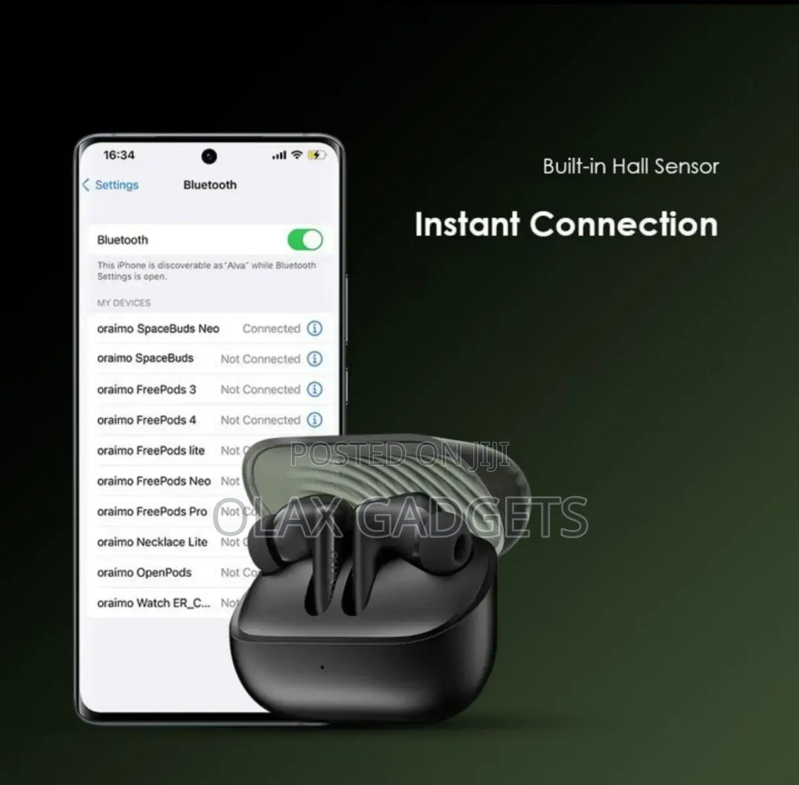 Oraimo Spacebuds Neo 30-Hour Playtime Wireless Earbuds