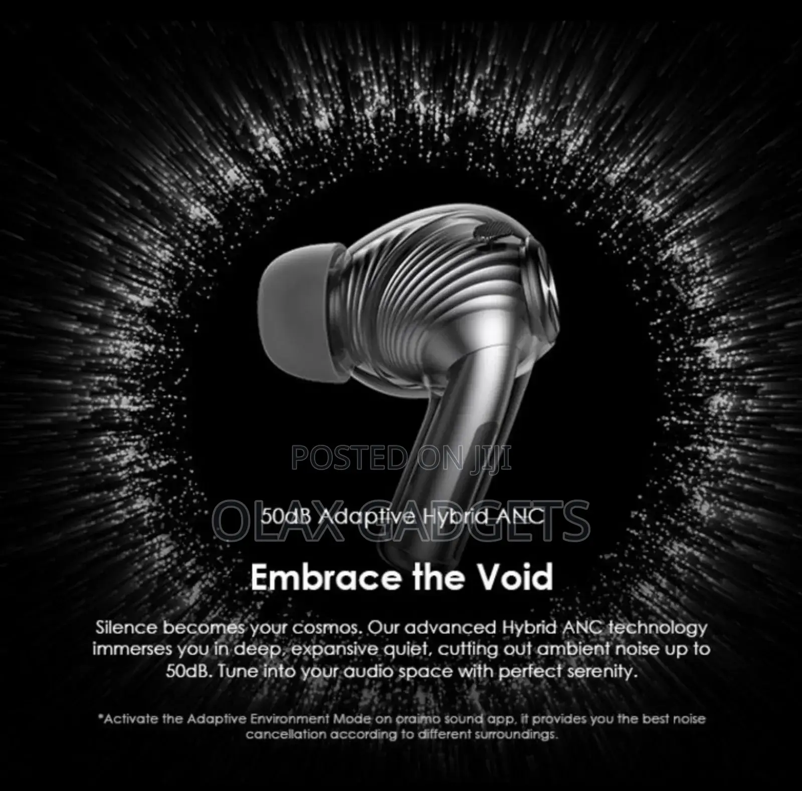Oraimo OTW-930 Space Buds Pro Hybrid True Wireless Earbuds