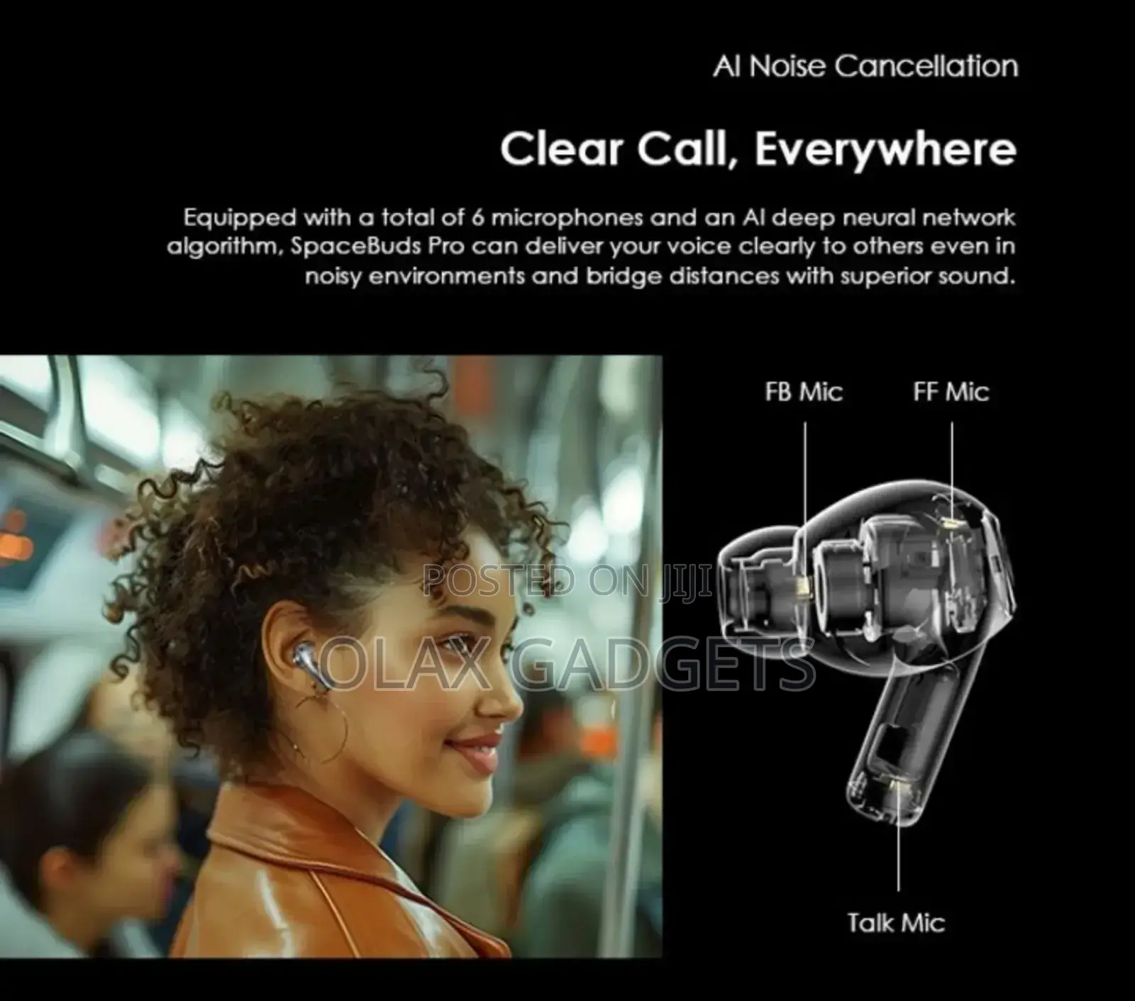 Oraimo OTW-930 Space Buds Pro Hybrid True Wireless Earbuds
