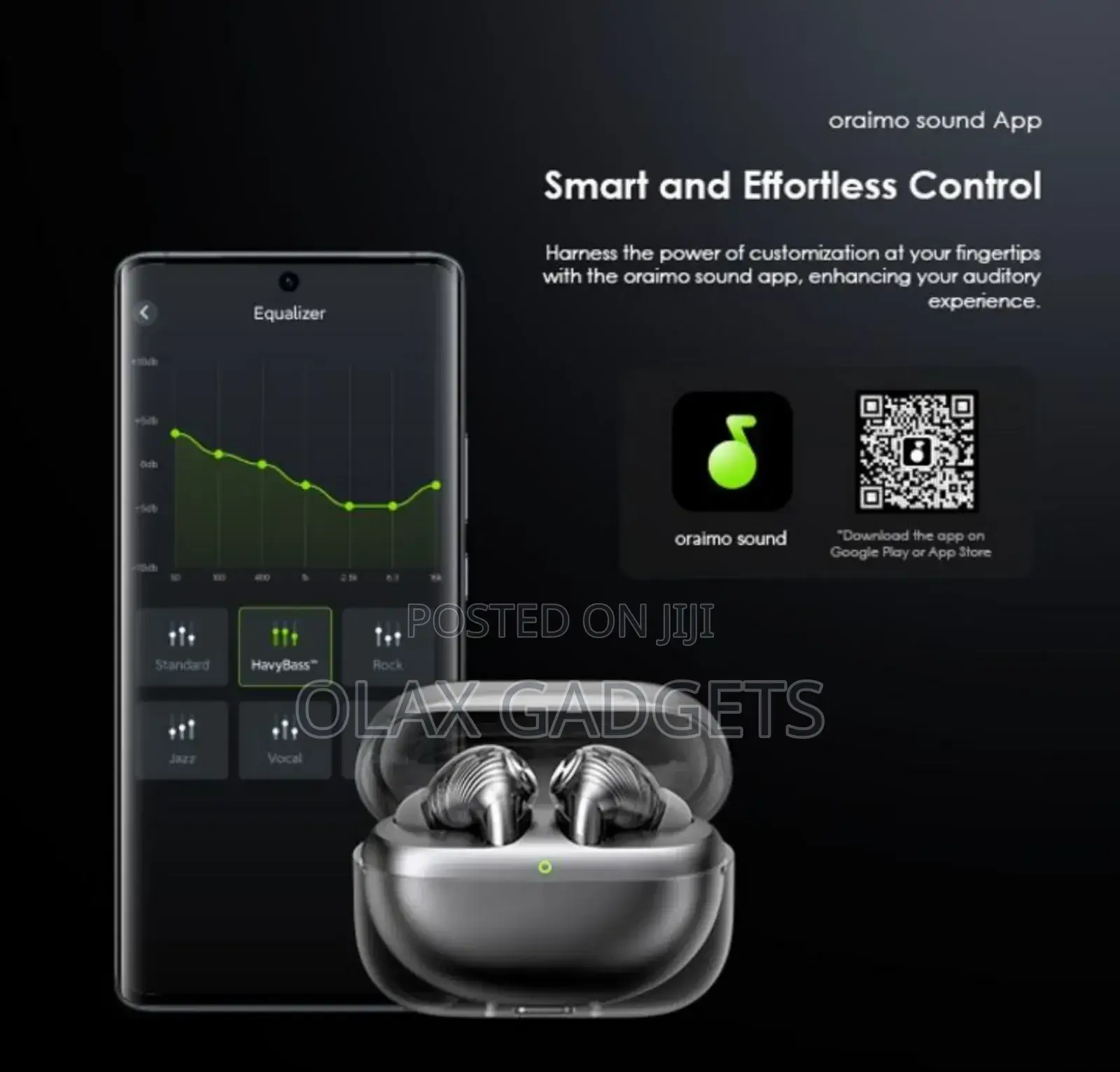 Oraimo OTW-930 Space Buds Pro Hybrid True Wireless Earbuds