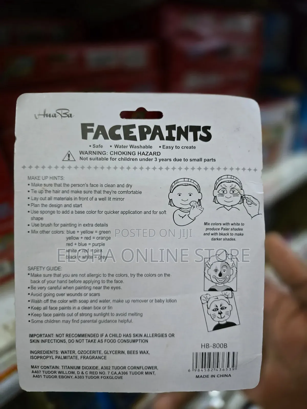 Kids Face and Body Paint Set