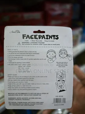 Kids Face and Body Paint Set
