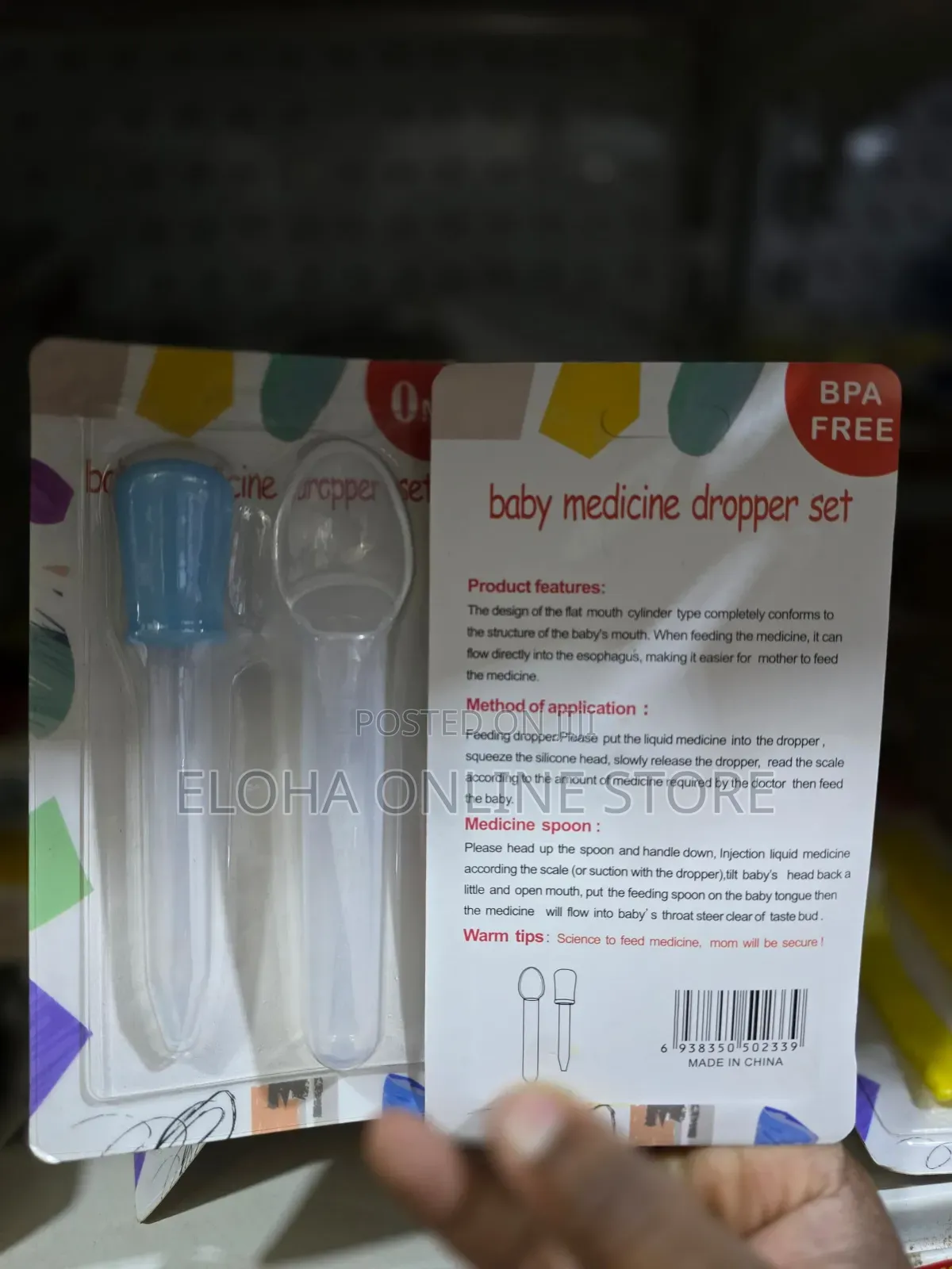 Baby Medicine Dropper Set