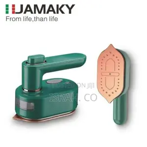 Jamaky Mini Travel Dry and Wet Iron 180C -Green.