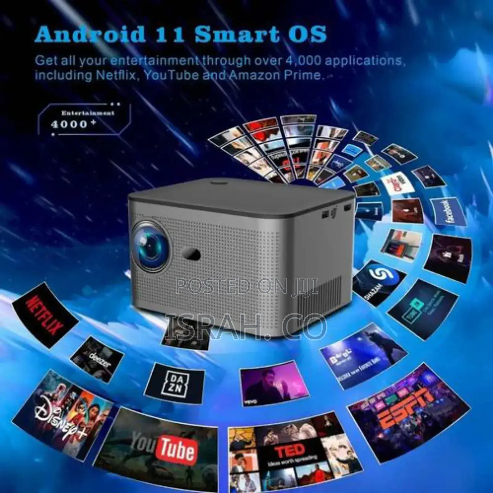 HD Super Hy350 H713 Bt5.0 HD 1080P Image Movie Video Output.