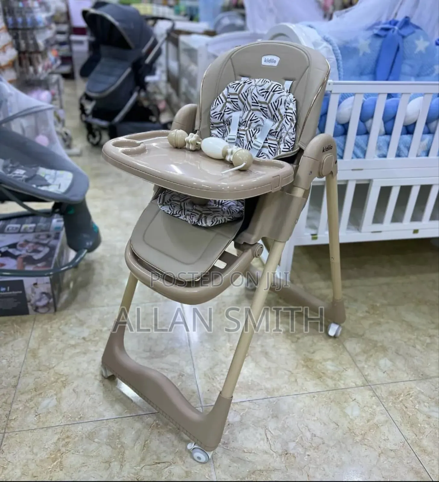 Kids Brown Feeding Chairs