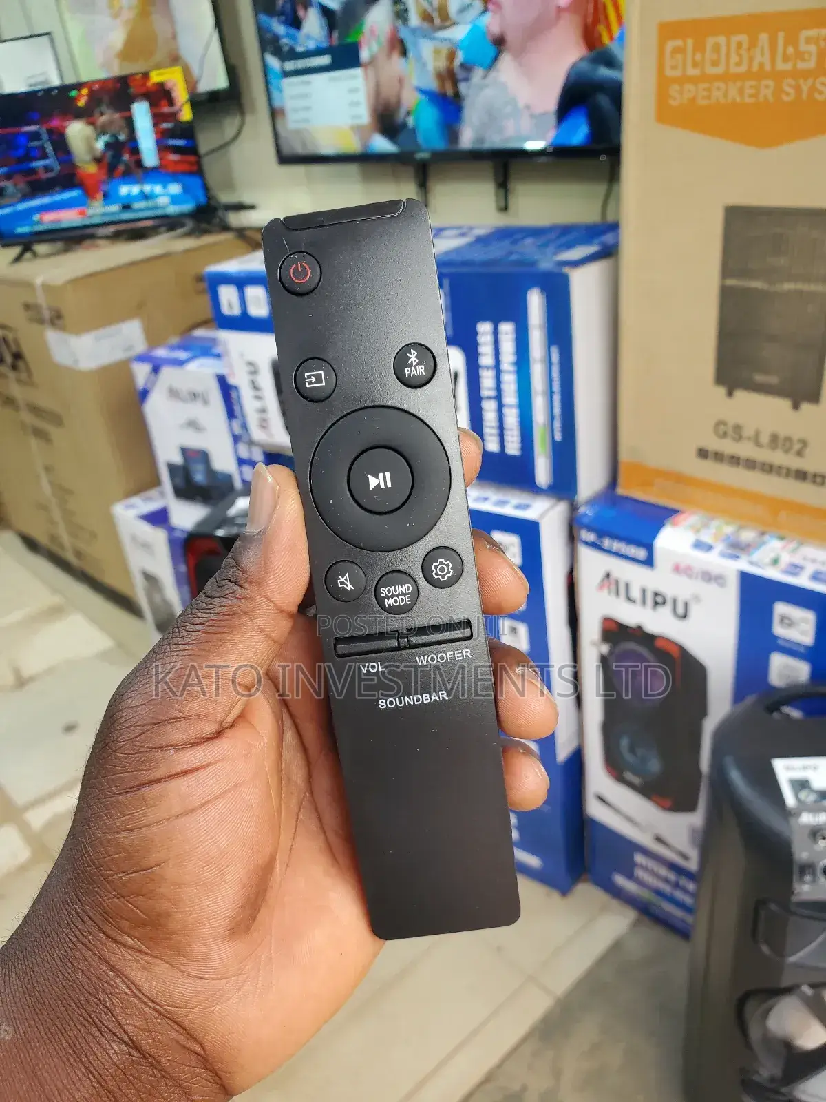 Soundbar Samsung Remote Contol