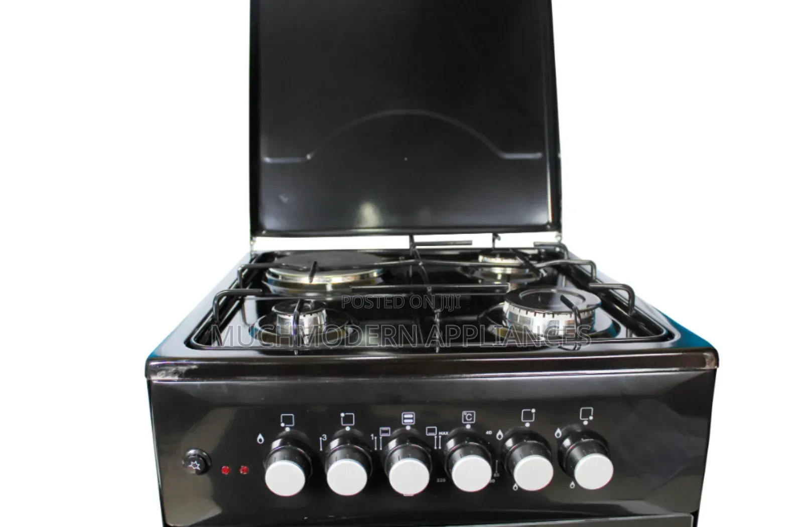 Blueflame Cooker, 50x50cm, 3gas 1 Electric C5031E – Black