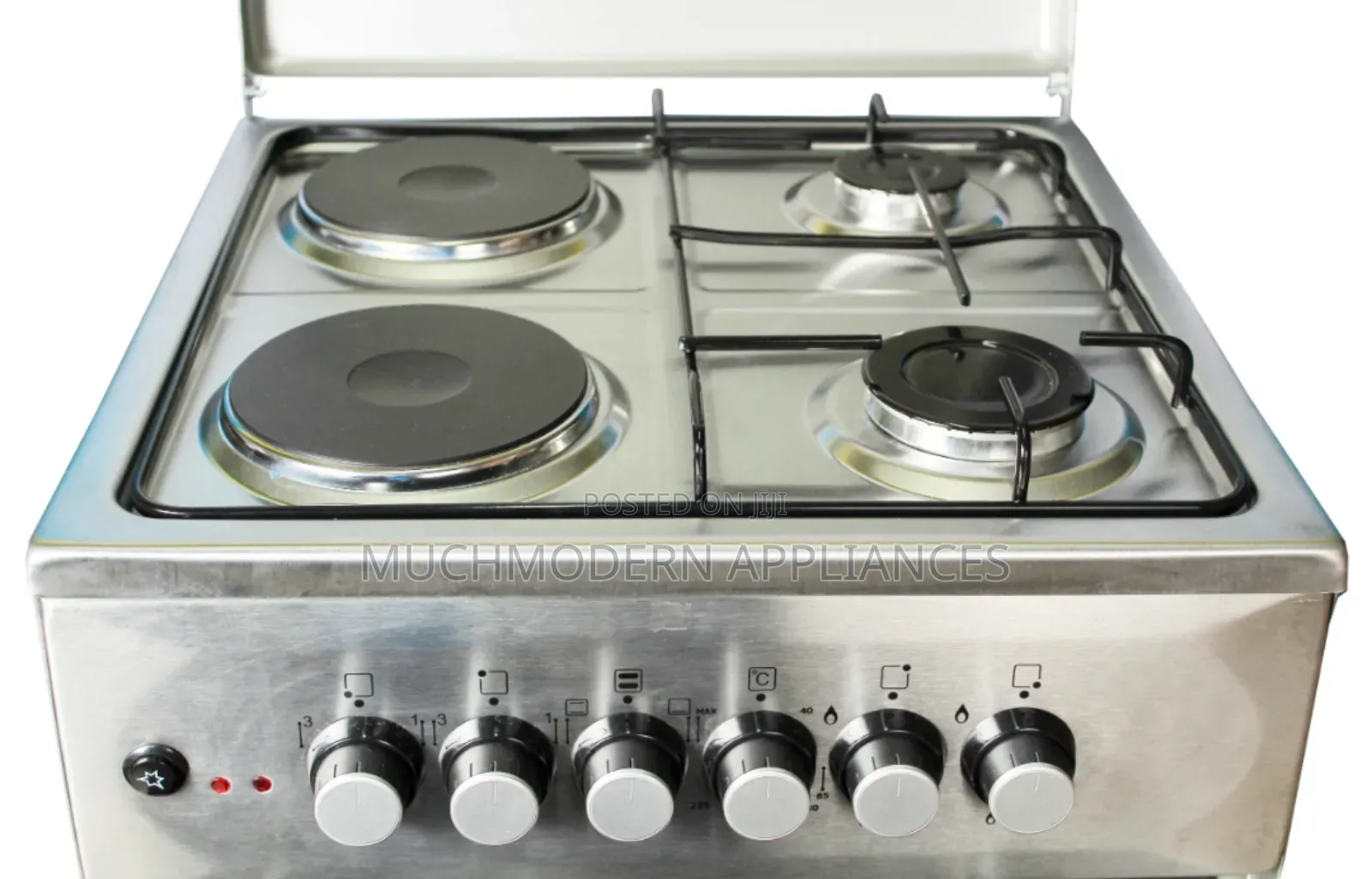 Blueflame Cooker, 50x50cm, 2 Gas 2 Electric C5022E–I