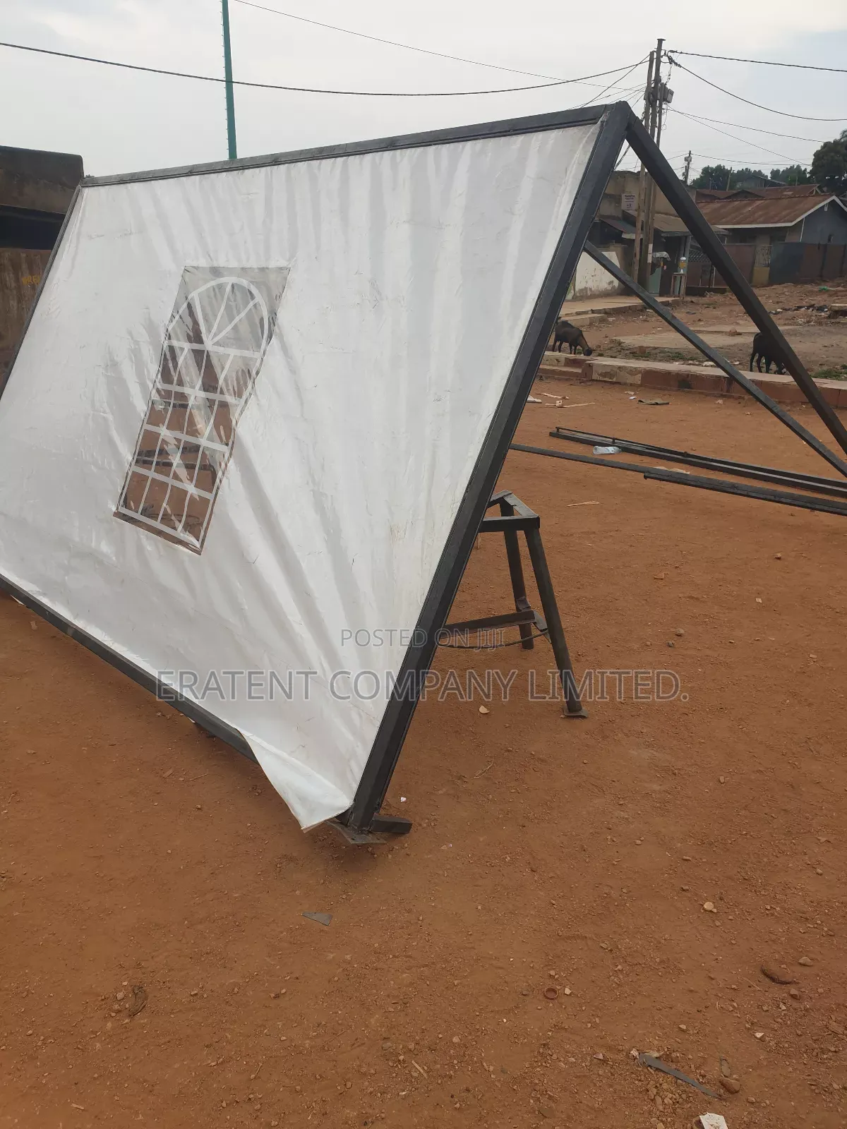 4mx4m Steel Pagoda Tent