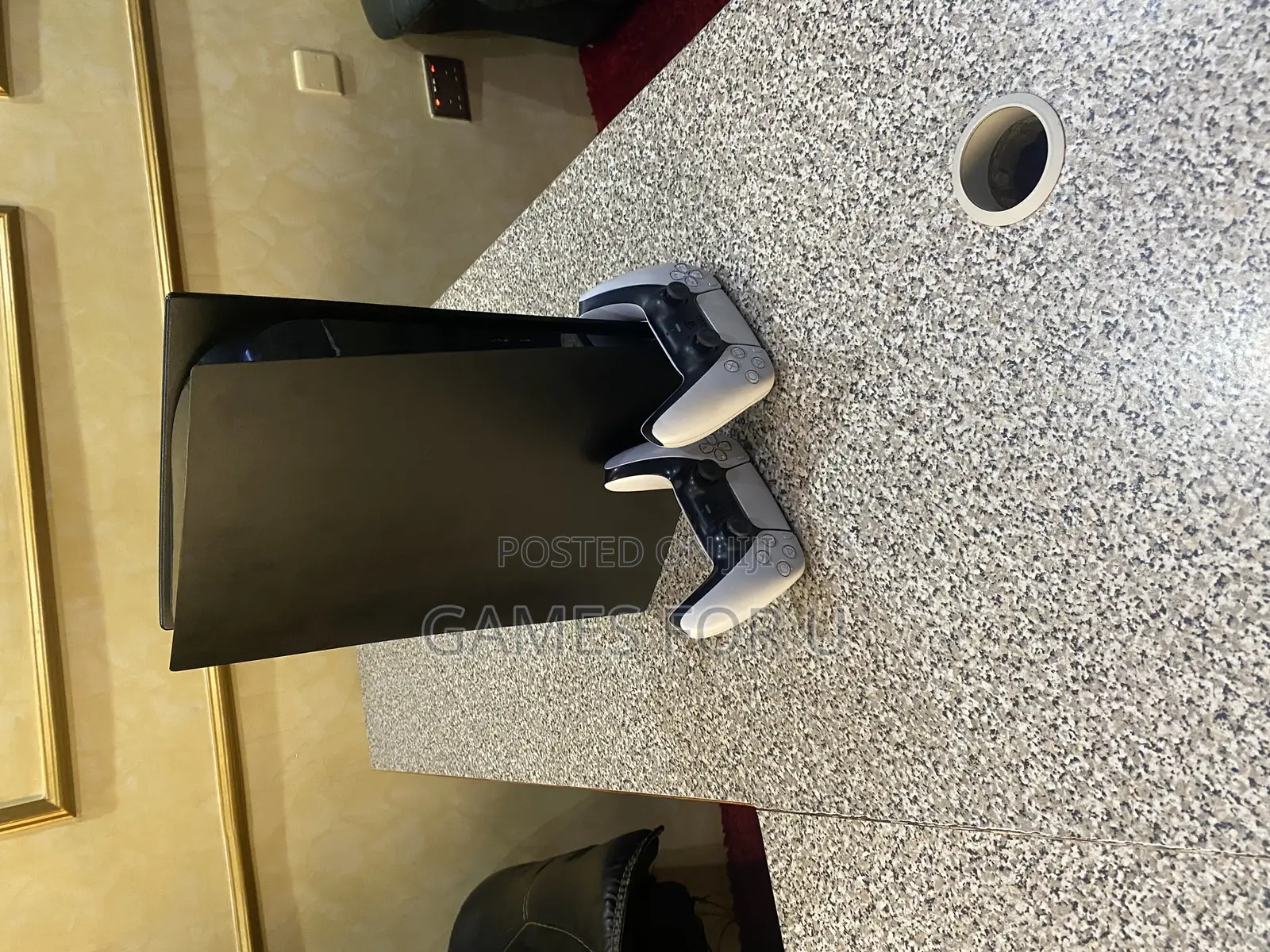 Uk Imported Ps5 Digital Consoke With 2 Pads