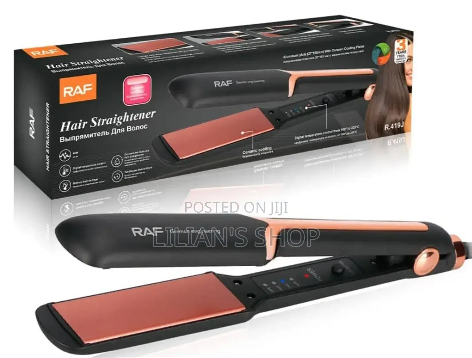 Raf Hair Straightener