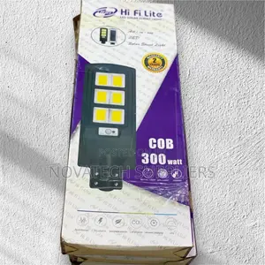 300W Hi Fi Lite Solar Street Lights Nkrum