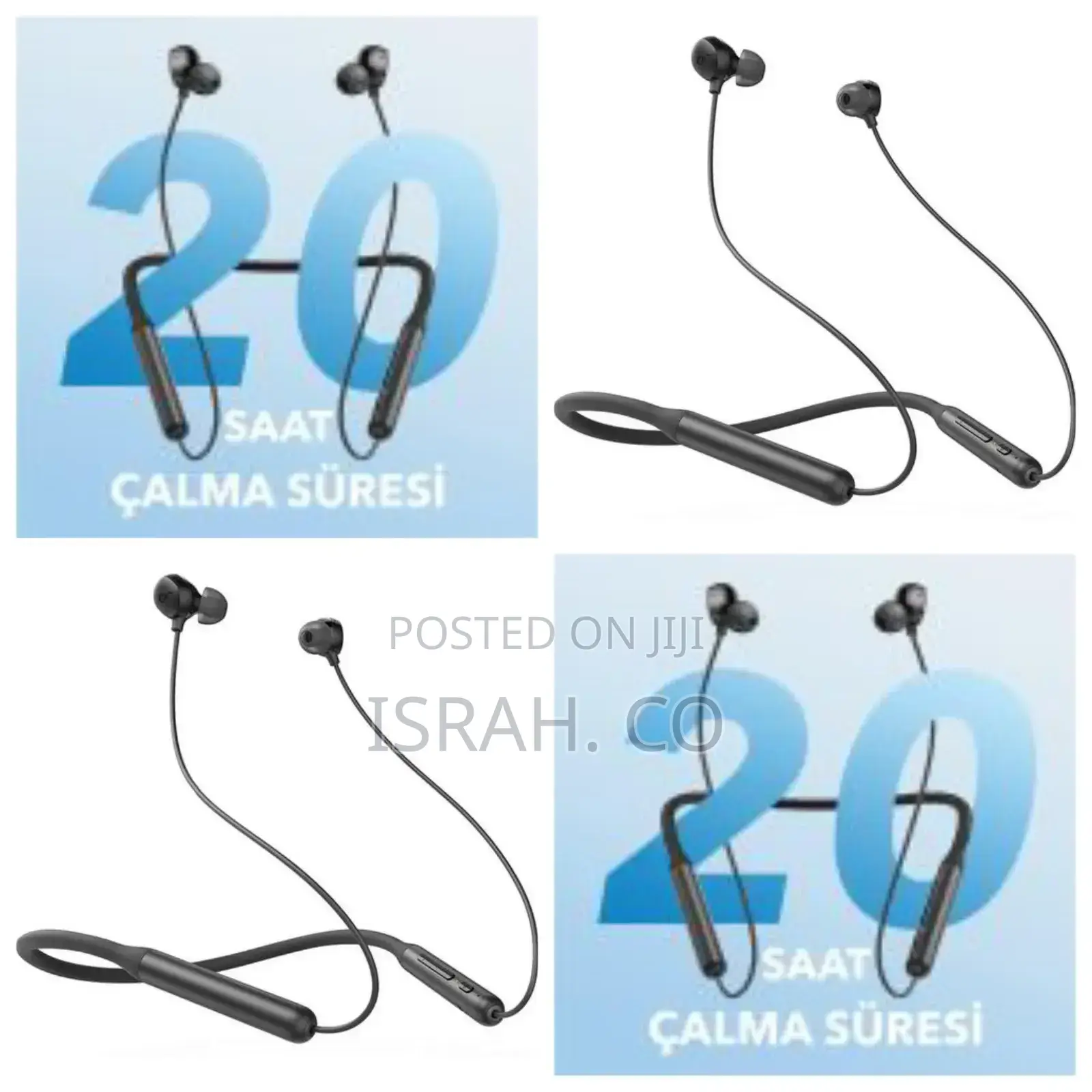 Black Neck Band Head Phones